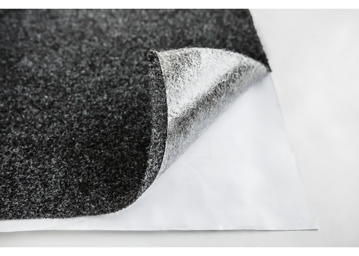 Карпет самоклеющийся ШУМОФФ АКУСТИК ГРАФИТ (ШИРИНА 0,7М)