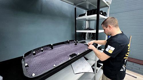 Вибро и шумоизоляция пятой двери Хавейл Джолион