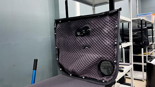 Шумоизоляция дверной обшивки Чанган Юни-Т