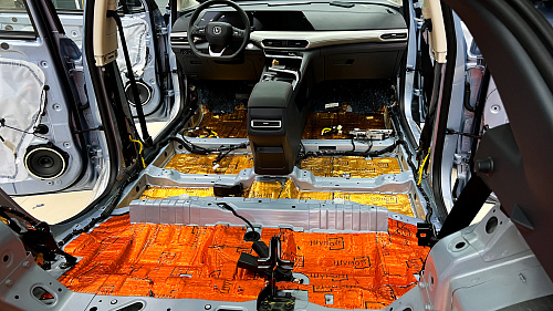 Виброизоляция пола Чанган Юни-Т