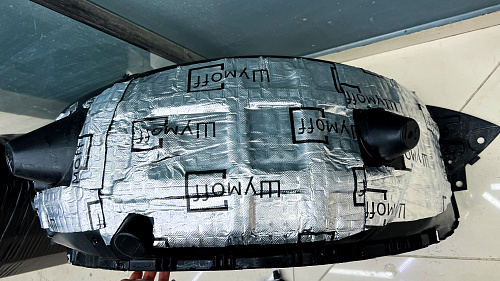 Виброизоляция подкрылок Чанган Юни-Т