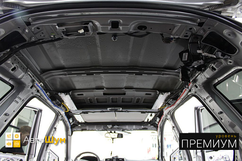Штатная шумоизоляция крыши Хавал Н6