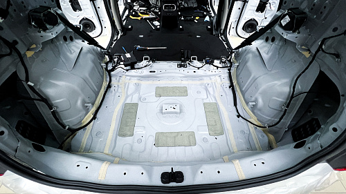 Штатная шумоизоляция багажника Хавейл Джолион