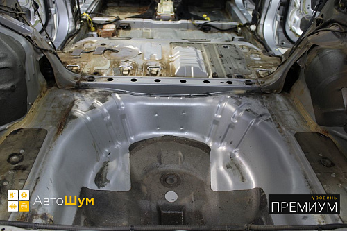 Штатная шумоизоляция багажника Хонда СР-В 2