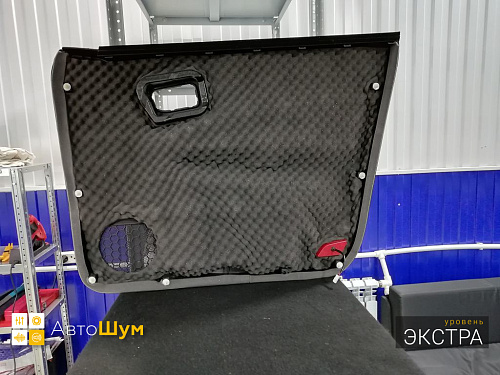 Шумоизоляция дверной обшивки Лифан Солано