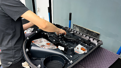 Шумоизоляция дверной обшивки Чанган Юни-Т