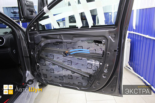 Виброизоляция дверей Киа Церато