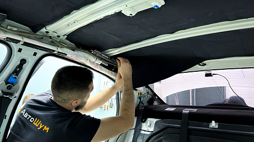 Шумоизоляция крыши Киа К3