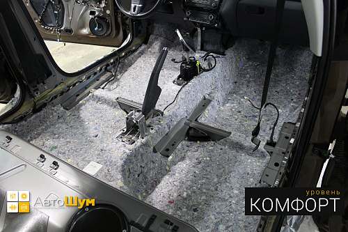 Штатная шумоизоляция Фольксваген Поло MK5