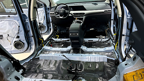 Шумоизоляция пола Чанган Юни-Т