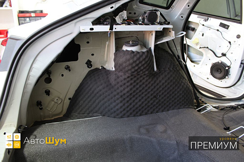 Шумоизоляция арок Рено Аркана
