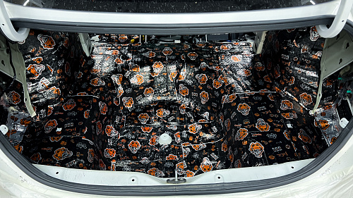 Виброизоляция багажника Киа К3