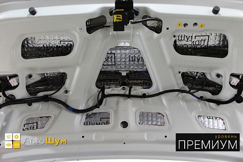 Шумоизоляция крышки багажника киа церато