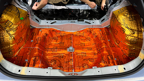 Виброизоляция багажника Чанган Юни-Т