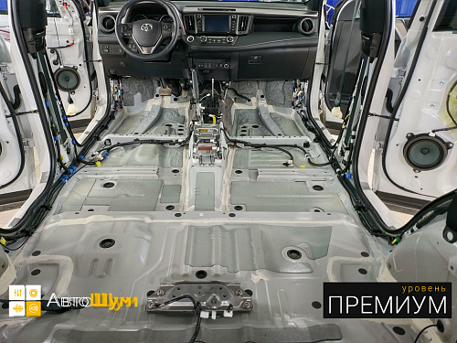 Штатная виброизоляция Тойоты Ра4 Ха40