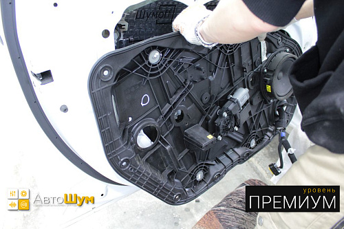 Снимаем дверной щит киа церато