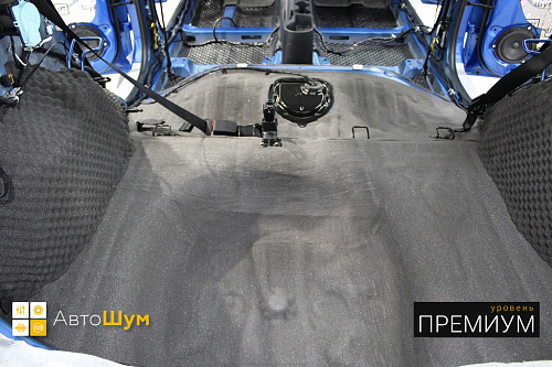 Шумоизоляция багажника Киа Рио Х Лайн