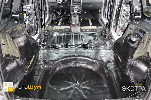 Шумоизоляция арок Рено Дастер
