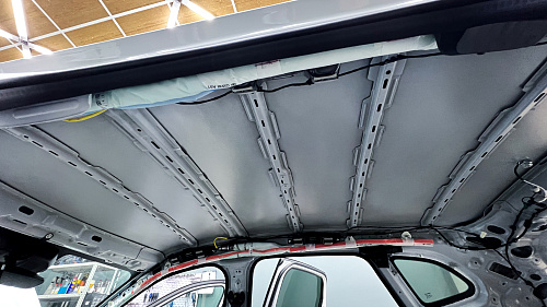 Штатная шумоизоляция крыши Хавейл Джолион