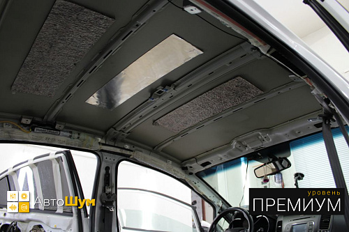 Штатная шумоизоляция крыши киа церато