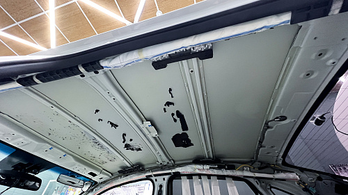 Разбор крыши Киа К3