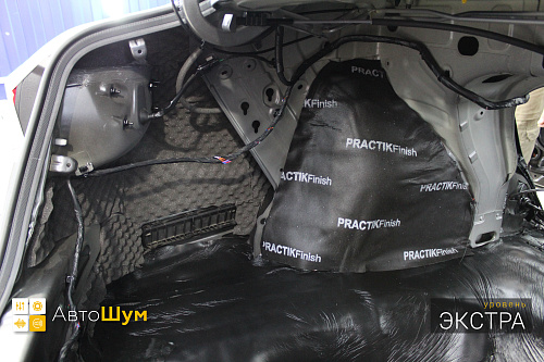 Шумоизоляция багажника Киа Церато